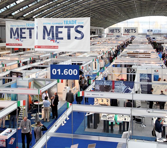 This week's Marine Equipment Trade Show (METS) in Amsterdam features a range of New Zealand-designed and manufactured marine products, ranging from a new high-tech fibre used for sail-making from Doyle Stratis to inflatable spinnaker retrieval systems from C-Tech and a weight-saving, carbon fibre torsional headstay from Southern Spars..
